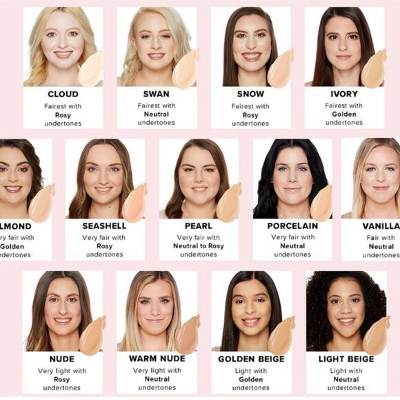 TOO FACED Born This Way Flawless Coverage Natural Finish* Foundation ~ NUDE NIB - Picture 9 of 16